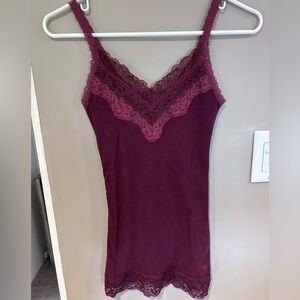Lace tank